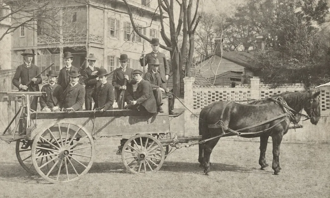 The Wilmington Light Infantry's Rapid Fire Gun Squad