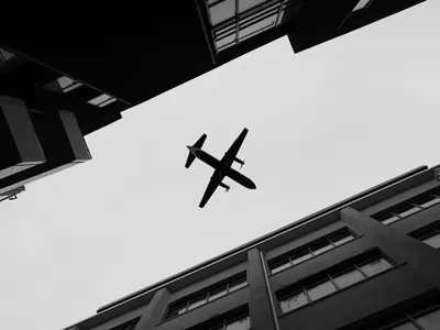 Reykjavik Domestic Airport is located just a mile from the city center, so when planes fly in and out, passengers get a close view of buildings below.&nbsp;