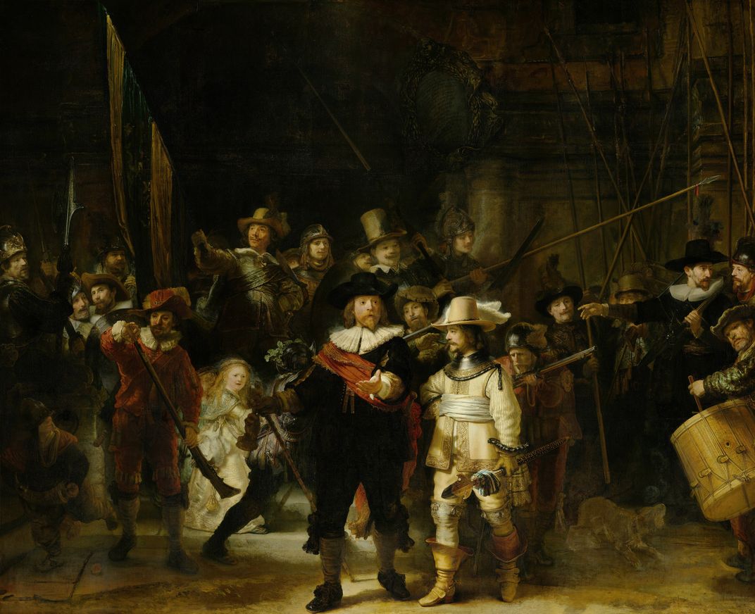 The Night Watch, Rembrandt, 1642