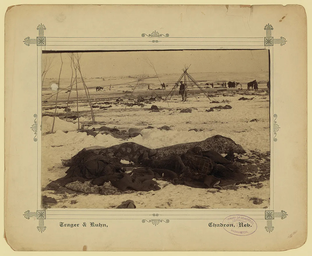 Devastation at Wounded Knee