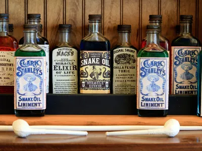 Clark Stanley&rsquo;s snake oil was a marketing gimmick from the very start.&nbsp;