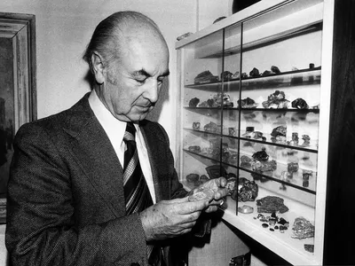 Albert Hoffman, the chemist who first synthesized LSD, as photographed in 1976