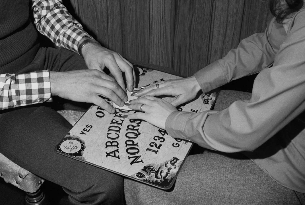 Ouija board in 1973