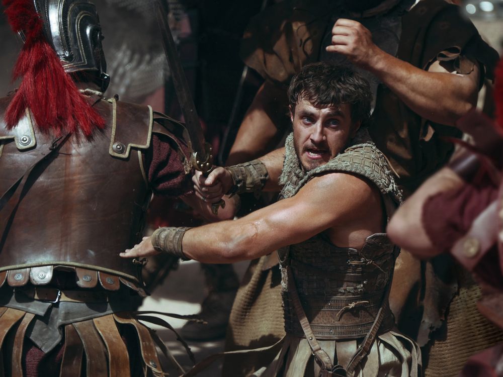 Paul Mescal as Lucius Verus in Gladiator II