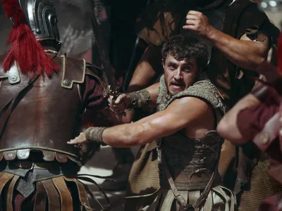 Paul Mescal as Lucius Verus in&nbsp;Gladiator II, which tells a heavily fictionalized story of the joint reign of brothers Geta and Caracalla