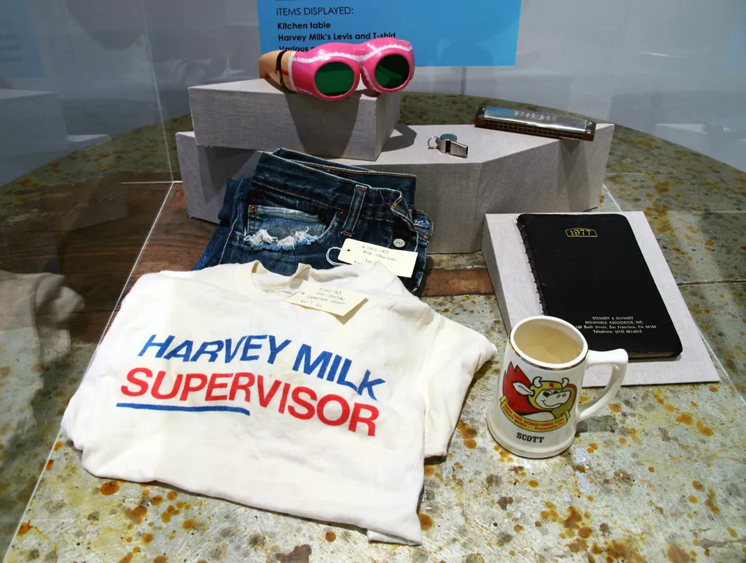 Artifacts from the Harvey Milk Collection