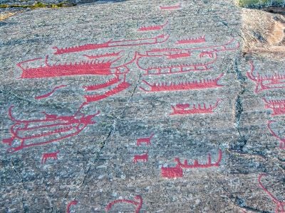 In Scandinavia, early people adorned rocks with thousands of images of boats.&nbsp;