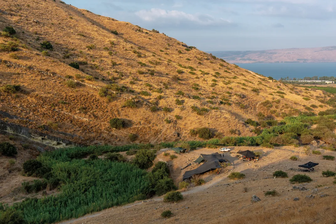 Research site at Nahal Ein Gev II