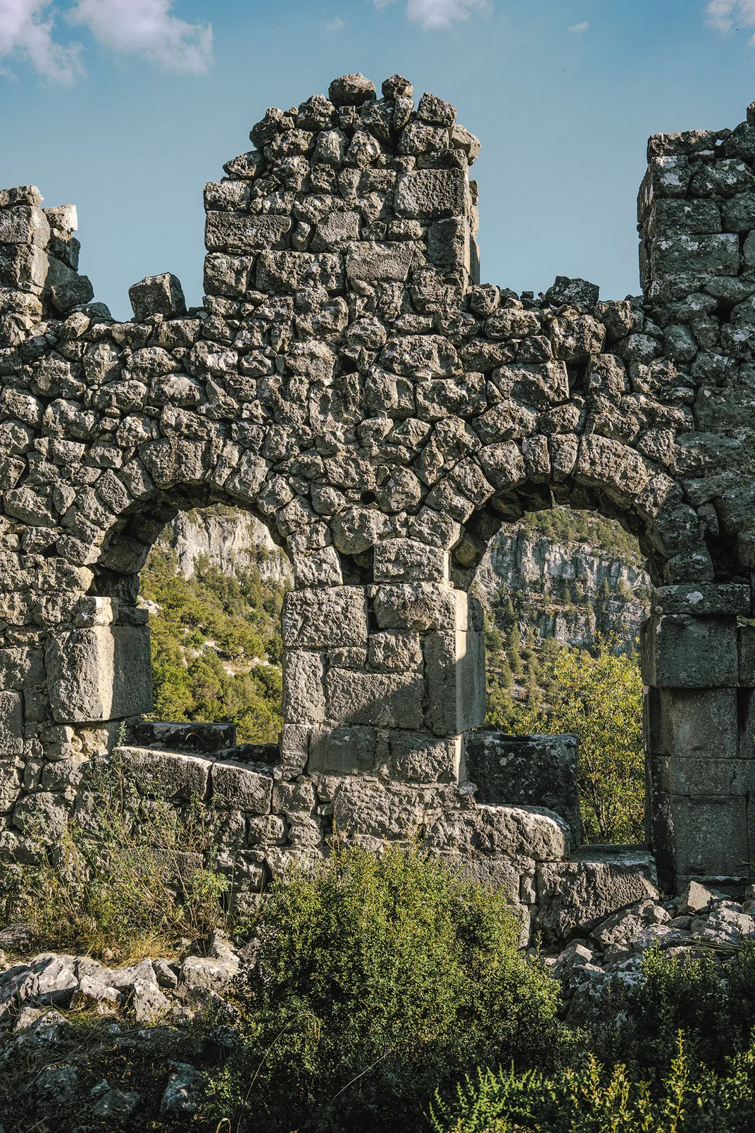 A later church building in Adada.