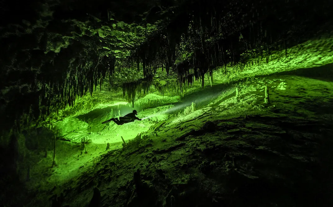 Divers in Mexico's Underwater Caves Get a Glimpse of Rarely Seen Artifacts, Fossils and Human Remains