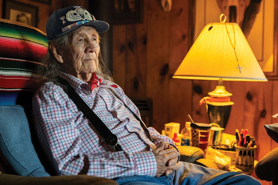 The Lakota spiritual leader Basil Brave Heart led a successful effort to rename Harney Peak, in South Dakota. He supports the return of the Blue Water items, advocating “forgiveness.”