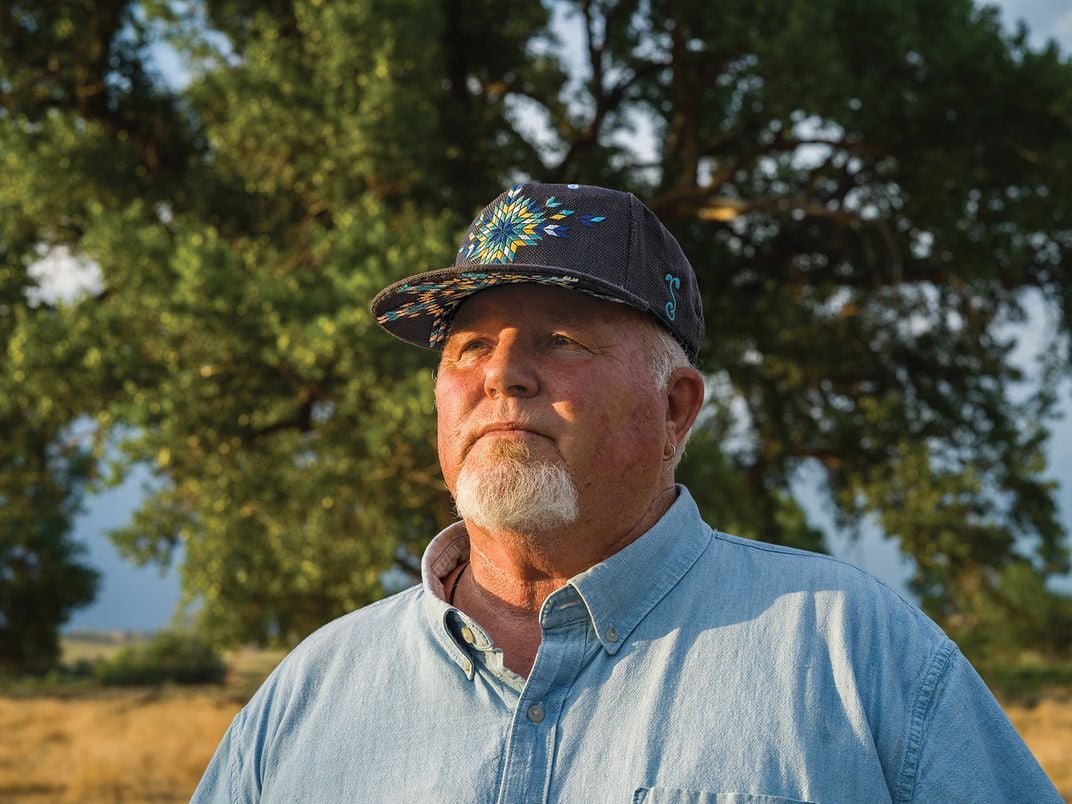 Paul Soderman, a distant relative of Gen. Harney, has become a confidant of the Little Thunder family and an advocate for atonement and reconciliation. “What happened at Blue Water was terrorism,” he says.