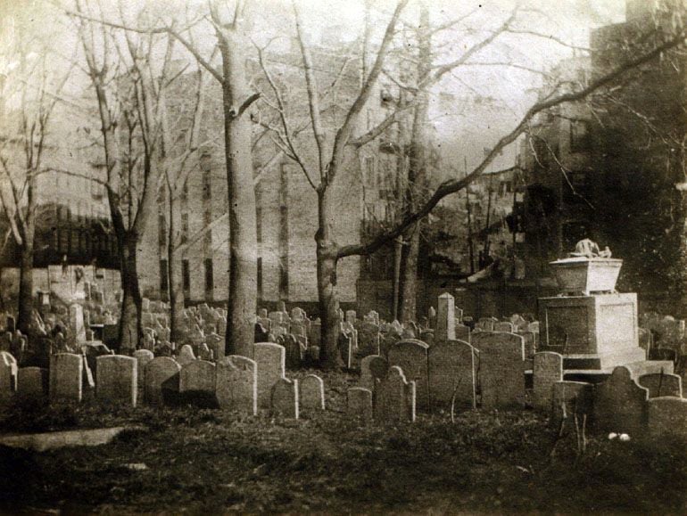 St. John's Burying Ground 1895