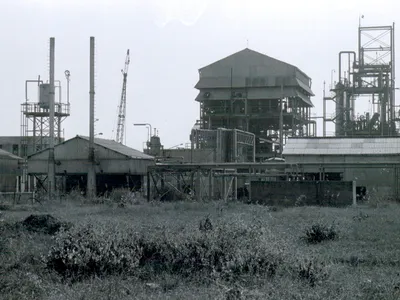 The Union Carbide India Limited pesticide plant in Bhopal, India